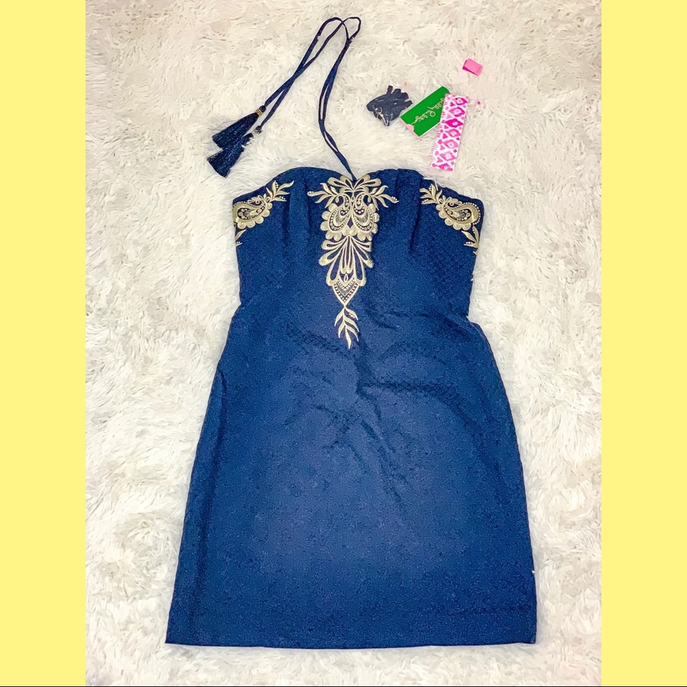 Demi Dress in “True Navy” - Size 2 - NWT
